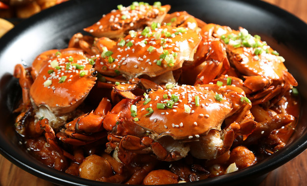 干锅香辣蟹