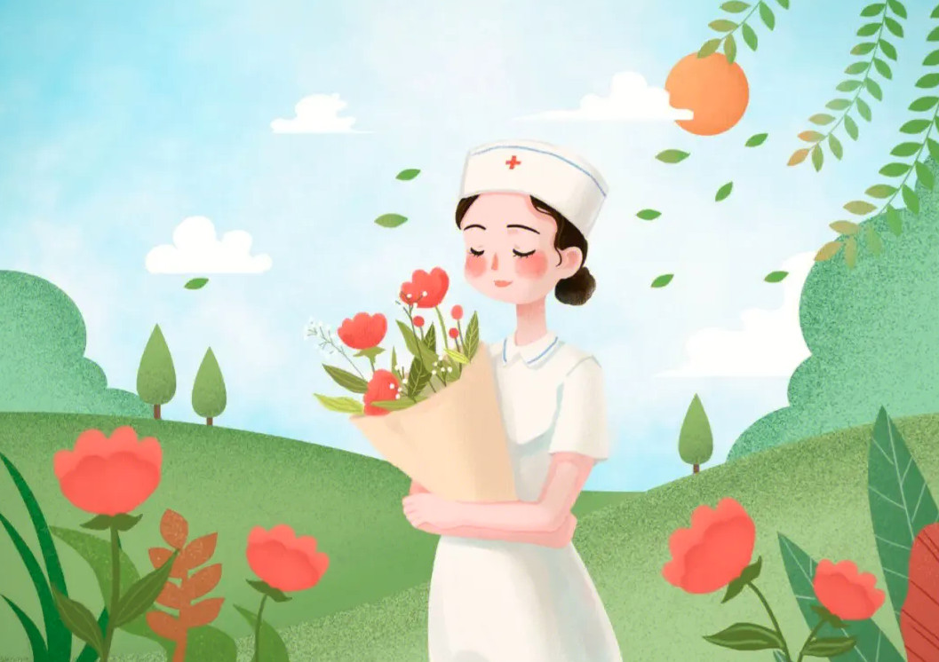 护士节收到花怎么发朋友圈-护士节收到花的朋友圈