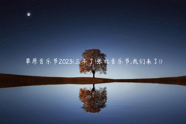 草原音乐节2023(三年了!张北音乐节,我们来了!)
