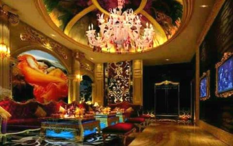 重庆皇家七号娱乐会所江北区最漂亮的五星级酒店ktv。，豪华排名之首渝豪公馆包厢预订消费一览